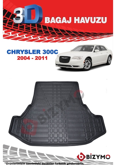 Chrysler 300C 2004-2011 3D Bagaj Havuzu Bizymo Chrysler 300C 2004-2011 3D Bagaj Havuzu Bizymo