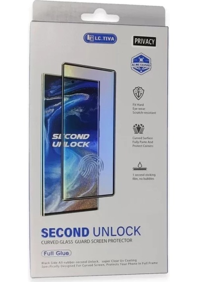 Newface Samsung Galaxy S24 Ultra Durable Full Glue Curved Hayalet Cam