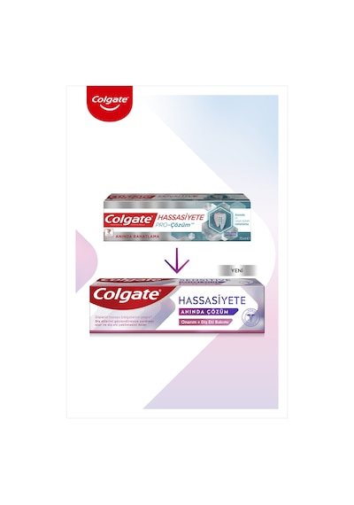 Colgate Hassasiyete Anında Çözüm Onarım ve Diş Eti Bakımı Diş Macunu 75 ml x4 Adet + Fırça Kabı Hediye