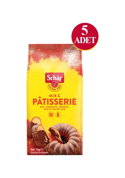 Mix C Patisserie Glutensiz Un 1000 Gr 5 Adet