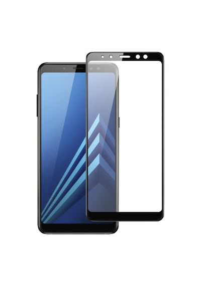 Samsung Uyumlu Galaxy A8 2018 Ekran Koruyucu Tam Kaplayan Cam