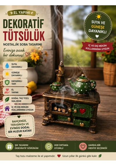 Nostaljik Soba Tütsülük / Buhurdanlık