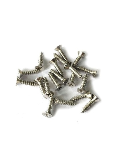 Nikel 1000 Adet Klips Vidası 2,2x7,5 Mm Yhb - Konik Başlı Kutu, Sandık, Ayak, Askı, Mini Vida 0-8