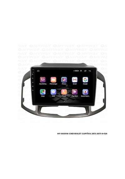 NAKAMİCHİ Chevrolet Captiva Android Multimedya Sistemi 2012-2015 4 Gb Ram 64 Gb Hafıza