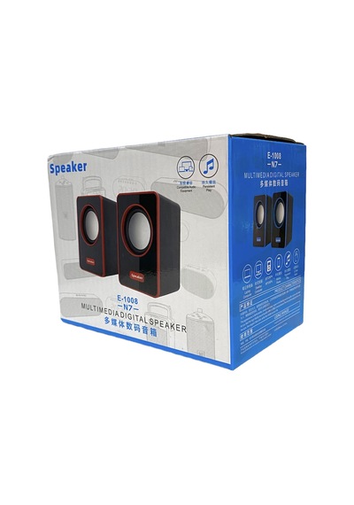 E1008 PC Laptop 1+1 Ses Sistemi 3.5 MM Jack USB Bilgisayar Hoparlörü