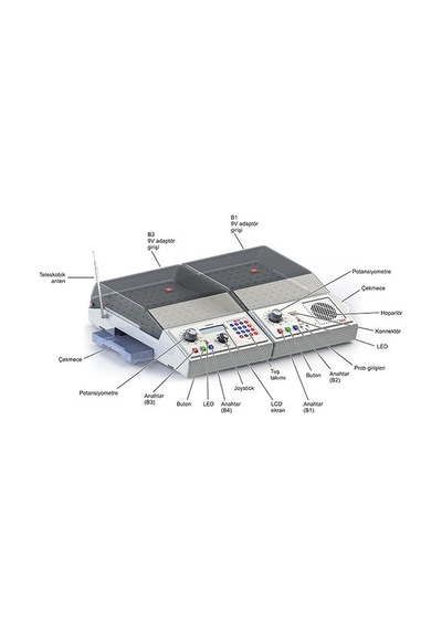 Ar-2000 Advanced Kodlama Laboratuvarı Arduıno Uyumlu