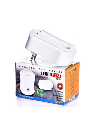 Teknopest TP-70 Ultrasonik Haşere ve Fare Kovucu 2'li