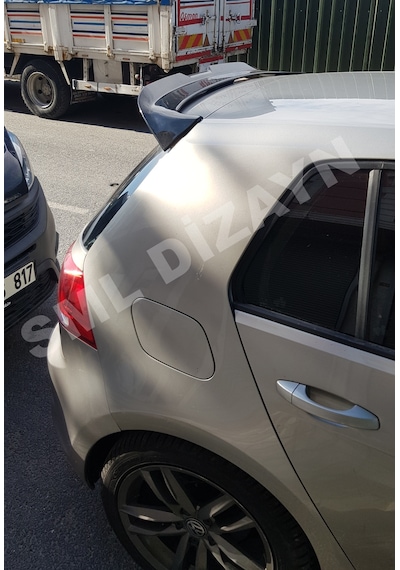 Golf 7 Rline Spoiler Parlak Siyah