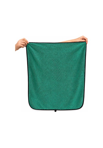 Factor360 Vortex Twist Pro 700 Gsm Mikrofiber Araç Kurulama Havlusu 50 X 70 Cm - Yeşil