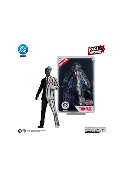Mcfarlane Toys Dc Direct Batman 18 Cm Two Face Red Platinum Edition Batman 89