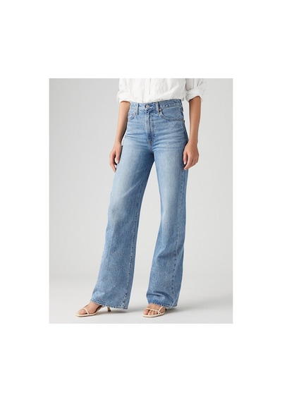 Levi's Ribcage Wide Leg Kadın Jean Pantolon - Not The Same-16549 Indigo