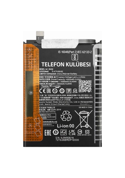 Xiaomi Redmi Note 12 Pro 4g Uyumlu Batarya Pil Bn5e