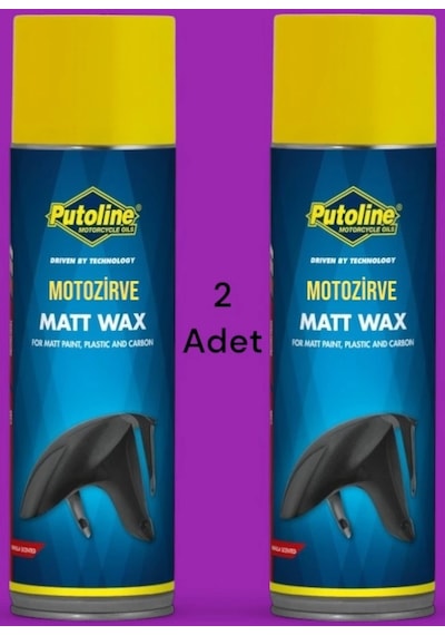 Putoline Matt Wax Mat Yüzey Parlatıcı Cila 500 Ml 2 Adet