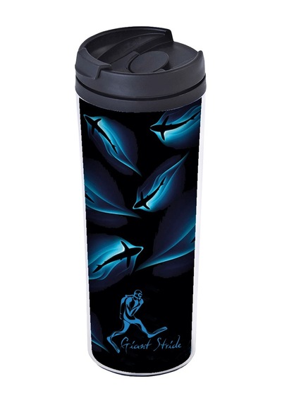 Giant Stride Shark Blue Tumbler