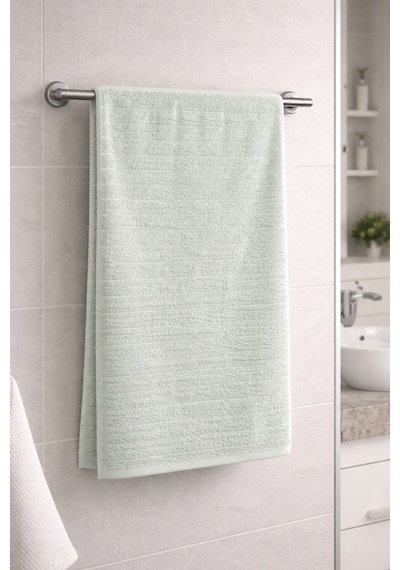Santos %100 Pamuk Banyo Havlusu 90x150 Cm Yumuşak Ve Emici Mint