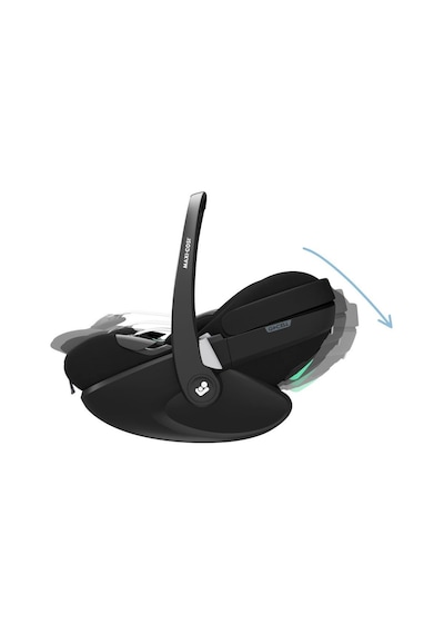 Maxi-Cosi Pebble Slidetech Tam Yatabilen 0-13 kg Ana Kucağı ve Oto Koltuğu Twillic Black