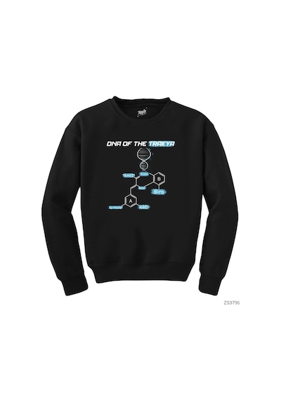 Dna Of The Trakya Siyah Sweatshirt Siyah