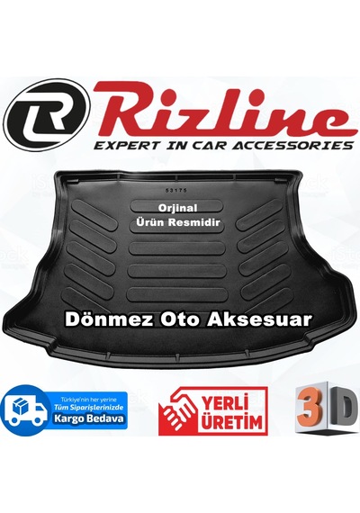 Kia Sportage 3D Bagaj Havuzu Paspası 2005 - 2009 Arası Rizline N11.12821