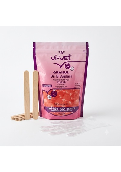 Vi-Vet Pudralı Granül Sir El Ağdası 1 KG + Eldiven + Spatula