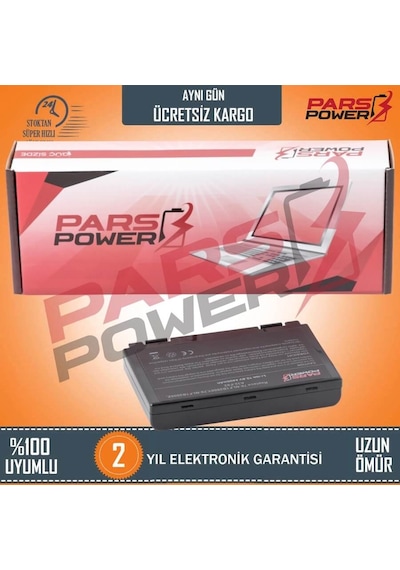 Asus Uyumlu P50Ij-So176V. P50Ij-Sx177D Notebook Batarya - Pil Pars