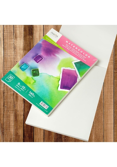 Suluboya Defteri 300 Gr 30 Yaprak Orta Doku Cold Pressed 22,9 Cm X 30,5 Cm