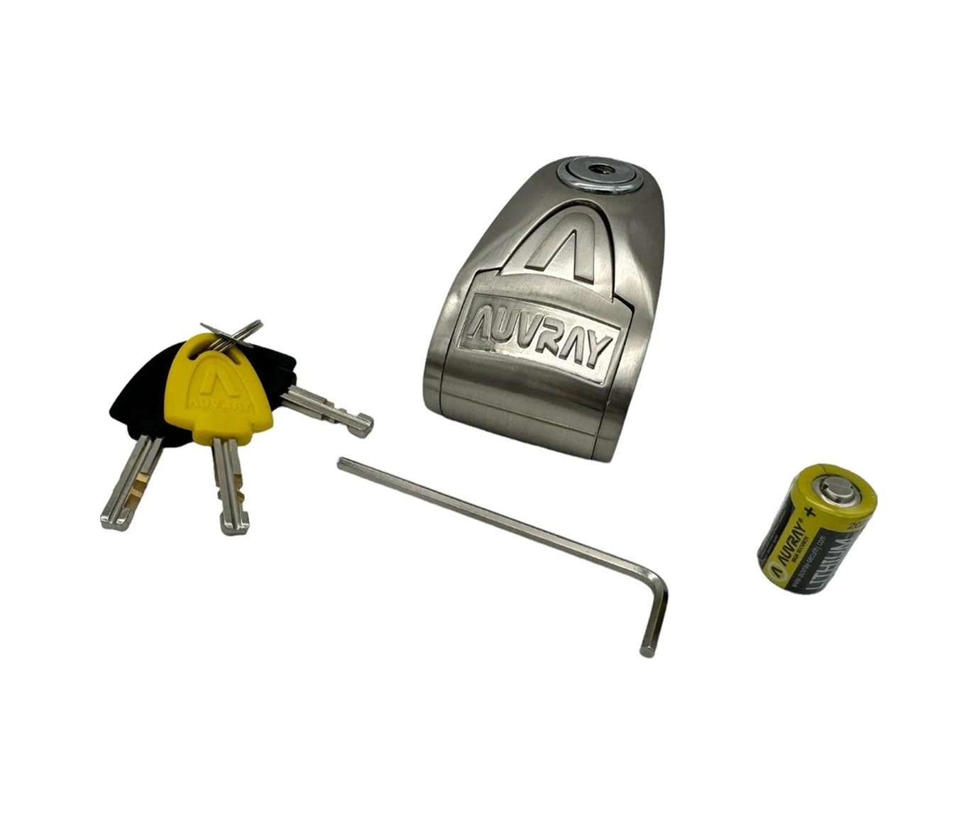 Auvray B-lock 6mm Alarmlı Çelik Disk Kilidi