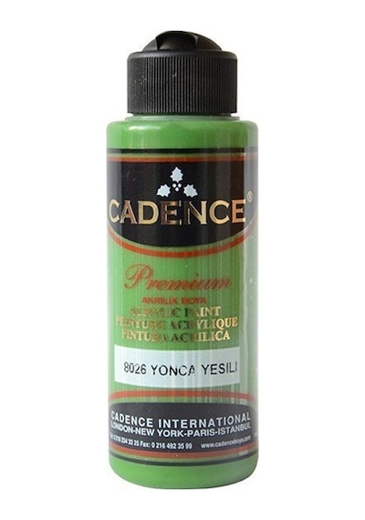 Cadence Akrilik Boya 120Ml(Cc) 8026 Yonca Yeşili