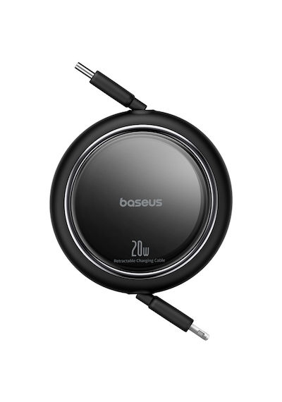 Baseus Free2pull Usb-c 20w Makaralı Hızlı Şarj Ve Data Kablosu, Siyah 100 Cm