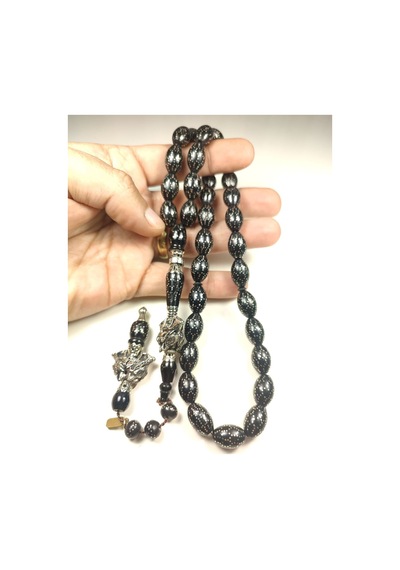 İskeçe Tesbih Exclusive Başka Yerde Yok Mustafa Uysal Eseri Özel Dizayn Gümüş Nakkaş Ve Çakımlı Kuka Sertifikalı 6186 İskeçe Tesbih Exclusive Başka Yerde Yok Mustafa Uysal Eseri Özel Dizayn Gümüş Nakkaş Ve Çakımlı Kuka Sertifikalı 6186