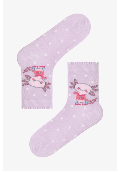 Penti Lila Kız Çocuk Lilac Axolot 2'li Soket Çorap