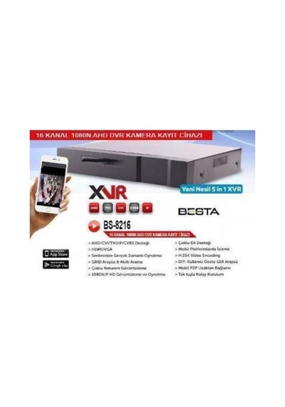 Xvr 16 Kanal Kamera Kayıt Cihazı Kd-8216