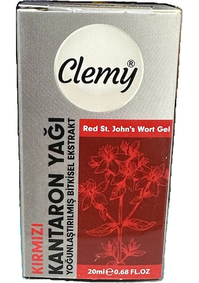 Clemy Kırmızı Kantaron Yağı 20 Ml