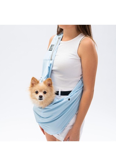 Pawstar Mavi Crossbody Küçük Irk Köpek Çapraz Taşıma Çantası
