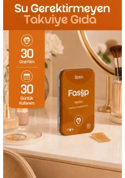 Fastlip Biotin Strip Form - 30 Film Tablet
