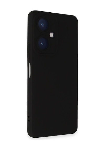 Vivo Y27 Kılıf Nano İçi Kadife Silikon - Siyah 0.2M-Çok Renkli