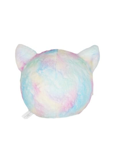 Peluş Kedi Top Yastık 65 Cm Çok Renkli
