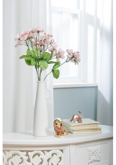 Enesco Gelenekleri Jim Shore Lady Ve The Tramp Minyatür Heykelcik, 2,5 İnç, Çok Renkli