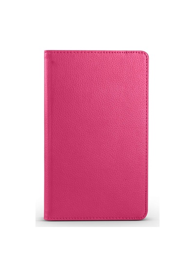 Honor Pad X7 2025 8.7 Jms-w09-jms-l09 Uyumlu 360 Dönebilen Standlı Pu Deri Tablet Kılıfı - Pembe - T40596