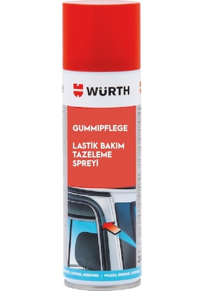 Würth Lastik Bakım ve Tazeleme Spreyi 300  Ml