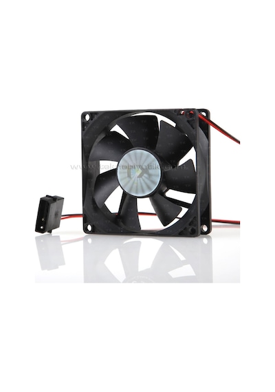 TX 8cm 4Pin Molex, 2500 RPM, 35 CFM, Sessiz, Siyah Kasa Fanı (TXCCF08BK)