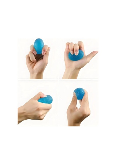 Silikon El Egzersiz Topu Dayanıklı Ergonomik Ve Rahat Kullanım Renkli