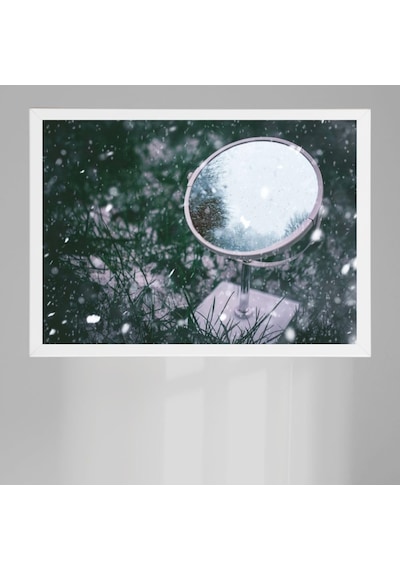Ayrex Atlas Sanat Galerisi 20mm Çerçeve, Poliresin, Mat Pvc Kaplamalı, Fotoğraf Puzzle Belge Çerçevesi, Beyaz, 33x 61824521