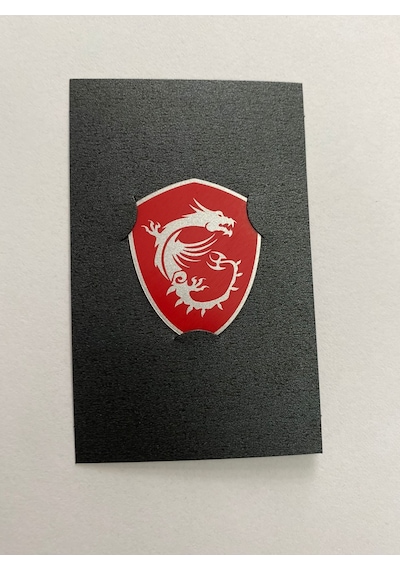 Msı Gaming Sticker - Msı Red Dragon Logo Sticker Msı Gaming Sticker - Msı Red Dragon Logo Sticker
