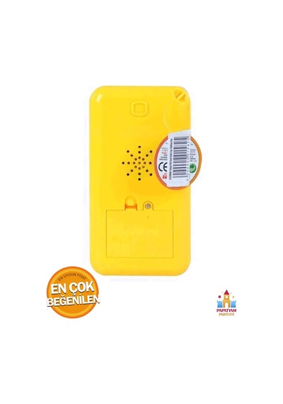 Türkçe Akıllı Pilli Oyuncak Cep Telefonu - 12 Fonksiyonla Eğlenceye Yeni Bir Boyut