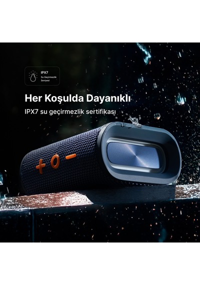 Xenon Smart Kablosuz Bluetooth Hoparlör Rgb Işıklı 5w Tws Ipx7 Su Geçirmez Ses Bombası X6703