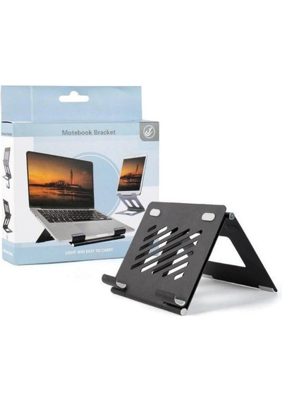 Petinka Ayarlanabilir Metal Dizüstü Destek Tabanı Katlanabilir Taşınabilir Laptop Sehpası Standı