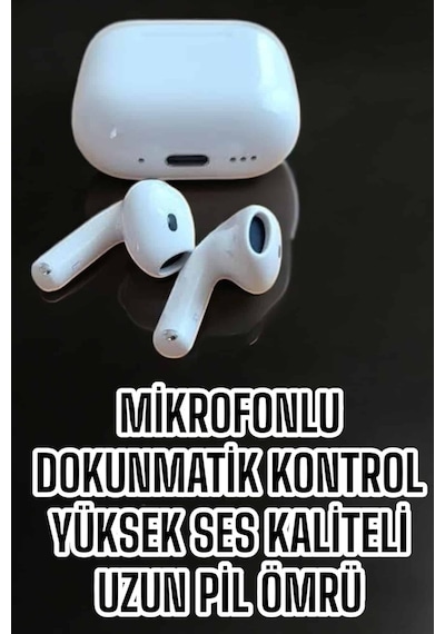 Kaliteli Ucuz İos Ve Android Uyumlu Tws Bluetooth Kulaklık Anc Özelliği -