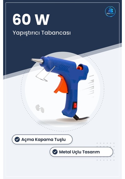 Silikon Mum Tabancası Sıcak Yapıştırıcı Büyük Pratik Kullanışlı E