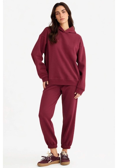 Defacto Bordo Kadın Eşofman Altı F9622ax/br115 Bordo