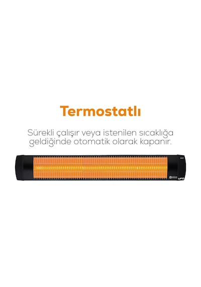 Ufo Omri 2900 W Termostatlı Duvar Tipi Isıtıcı
